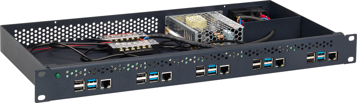 Rackmount.IT RM-PI-T1 monteringskit Svart