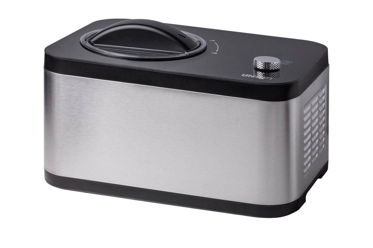 Unold 48826 Eismaschine & Joghurtbereiter EVA Glassmaskin med kompressor 1,5 l 120 W