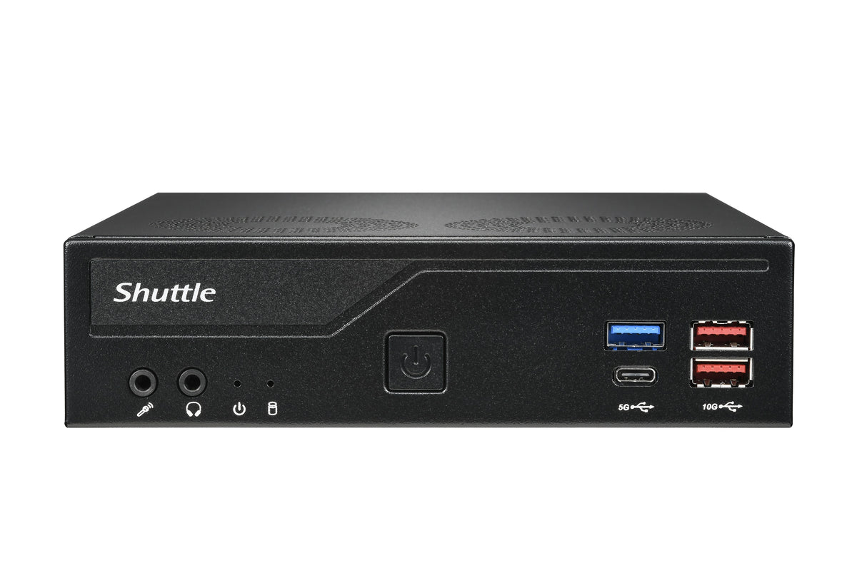 Shuttle DH770 datorhölje & moderkort 1,35L storlek PC Svart Intel H770 LGA 1700