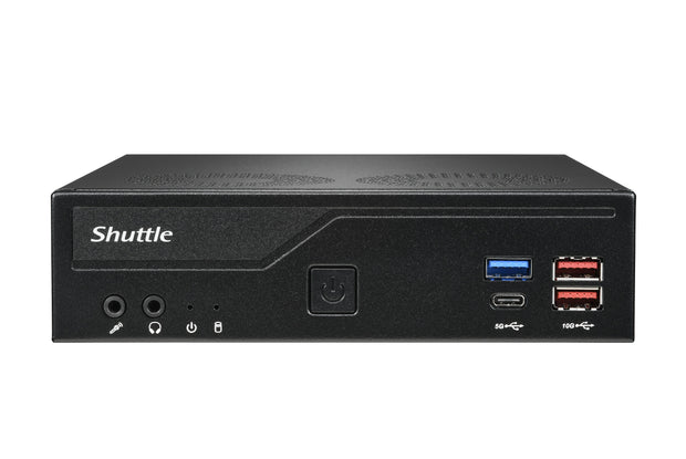 Shuttle DH770 datorhölje & moderkort 1,35L storlek PC Svart Intel H770 LGA 1700
