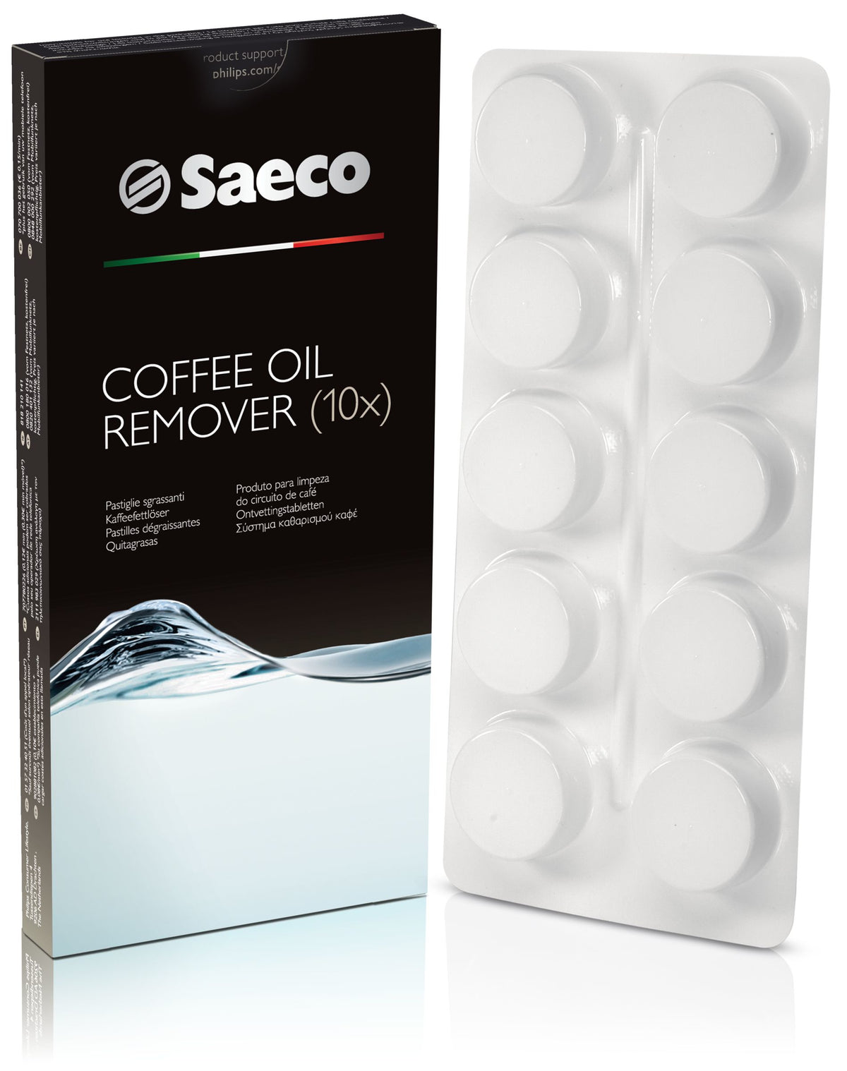 Saeco CA6704/99 Tabletter som avlägsnar kaffeolja