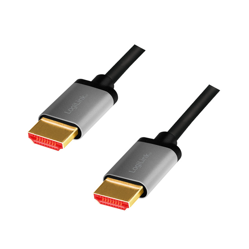LogiLink CHA0104 HDMI-kabel 1 m HDMI Typ A (standard) Svart