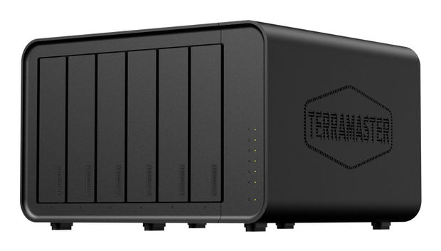 TerraMaster F6-424 MAX NAS- & lagringsservrar Skrivbord