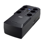 FSP NanoFit 600 strömskydd (UPS) Vänteläge (offline) 0,6 kVA 360 W 6 AC-utgångar