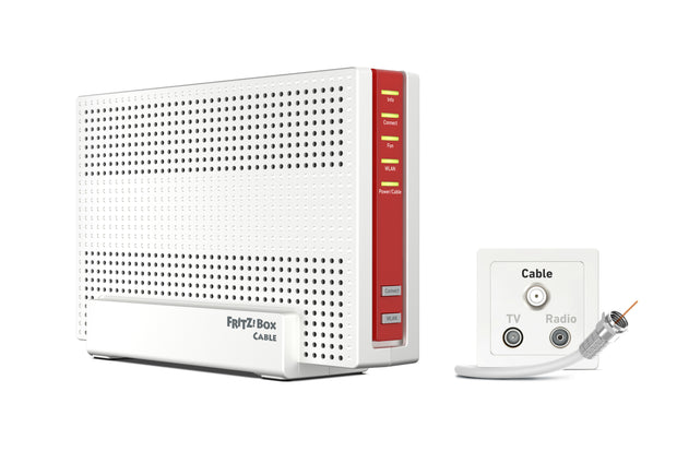 Box FRITZ! 6690 trådlös router Gigabit Ethernet Dual-band (2,4 GHz / 5 GHz) Vit