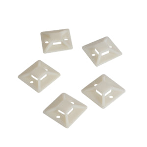 LogiLink KAB0044 fäste för kabelhållare Beige ABS synthetics