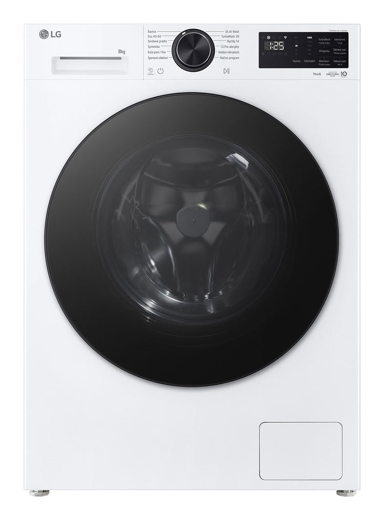 LG Series 500 F2X50S8TLB tvättmaskin Frontmatad 8 kg 1200 RPM Vit