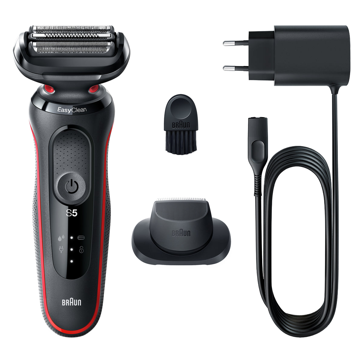 Braun Series 5 51-R1200S rakapparater för män Folierakapparat Trimmer Svart