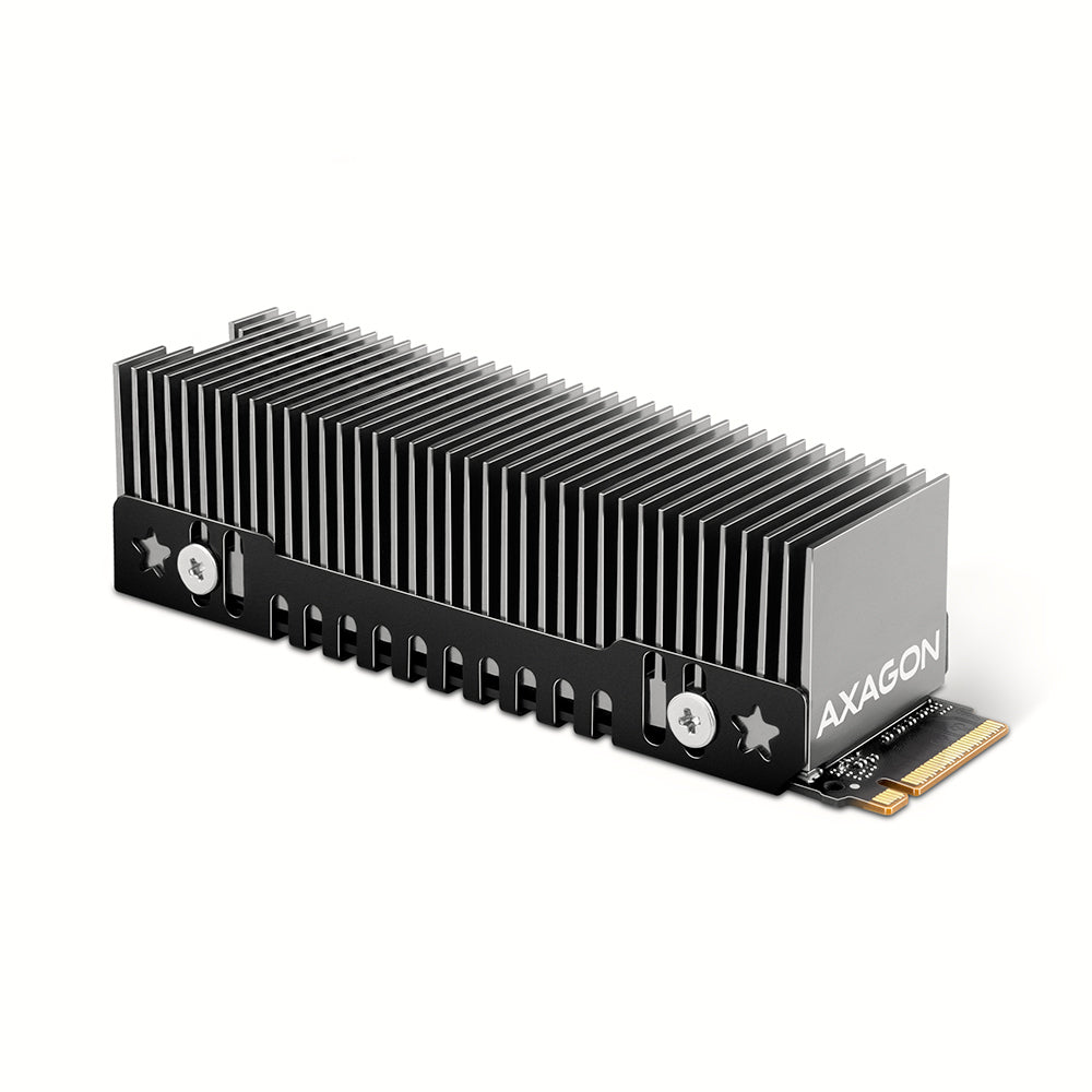 Axagon CLR-M2XT M.2 SSD Passivkühler Aluminium