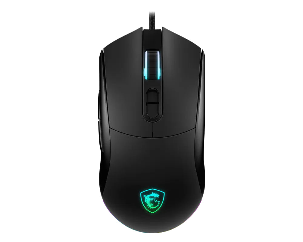 MSI FORGE GM320 datormöss Spela Ambidextrous USB Type-A Optisk 12800 DPI