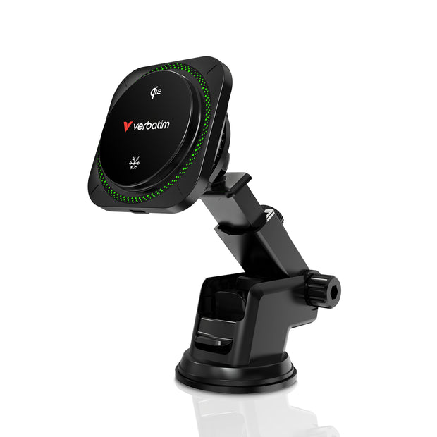 Verbatim Charge 'n' Drive Qi2 RGB Smartphone Svart USB Trådlös laddning Snabb