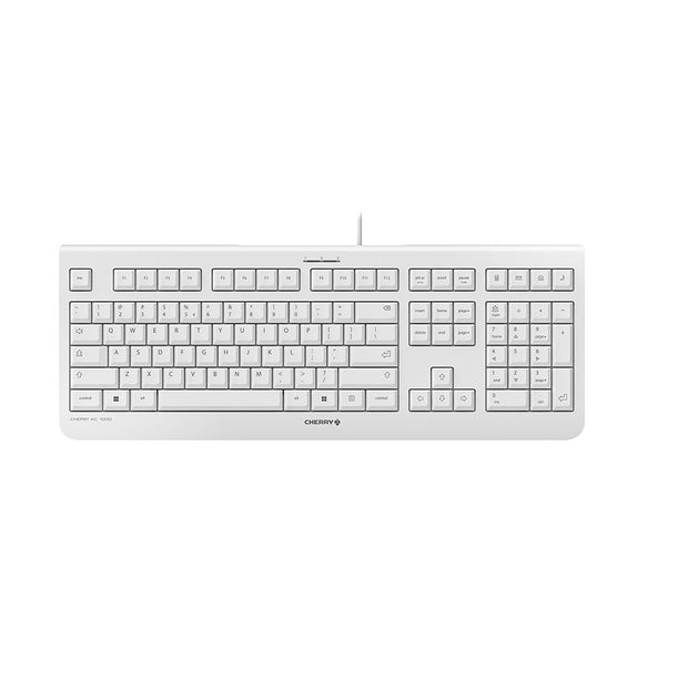 CHERRY KC 1000 tangentbord Universal USB QWERTY Engelska (USA) Grå