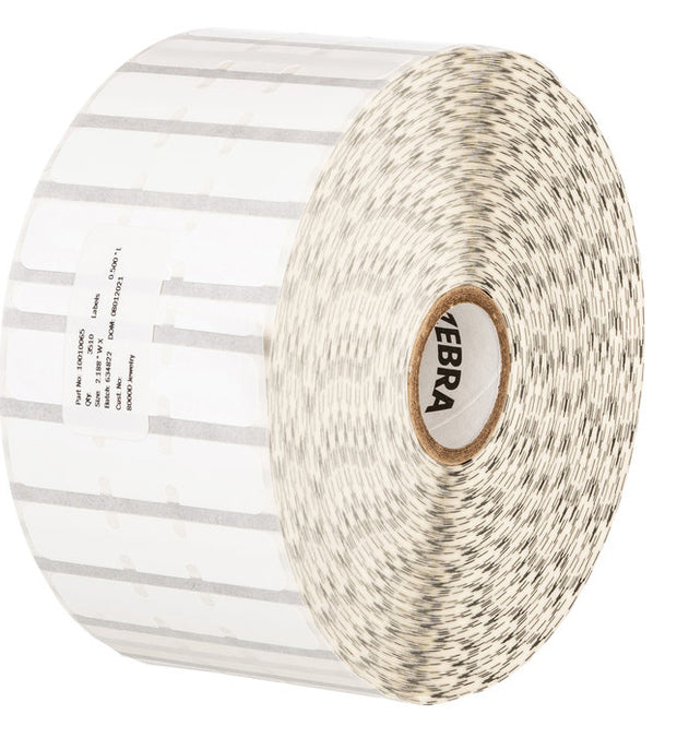 Zebra 8000D Jewelry Label Vit Självhäftande skrivaretikett