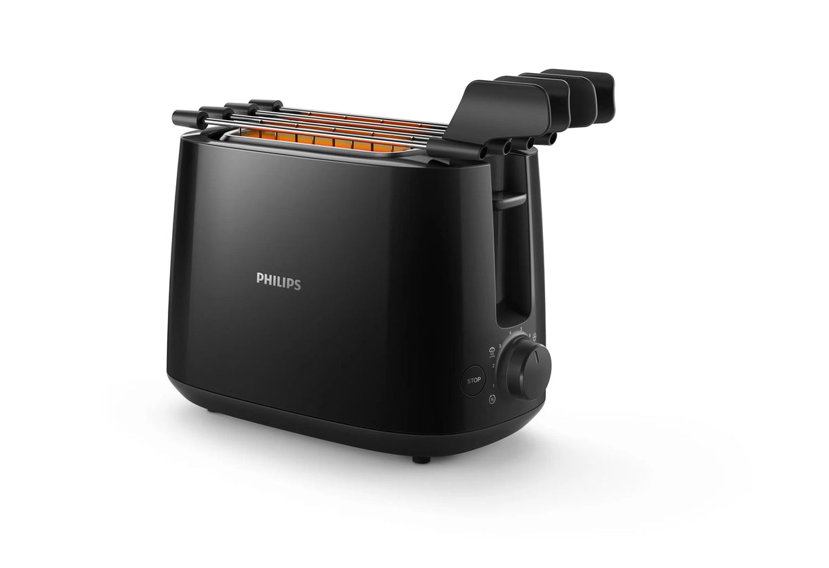 Philips Daily Collection HD2583/90 brödrostar 8 8 skivor 600 W Svart