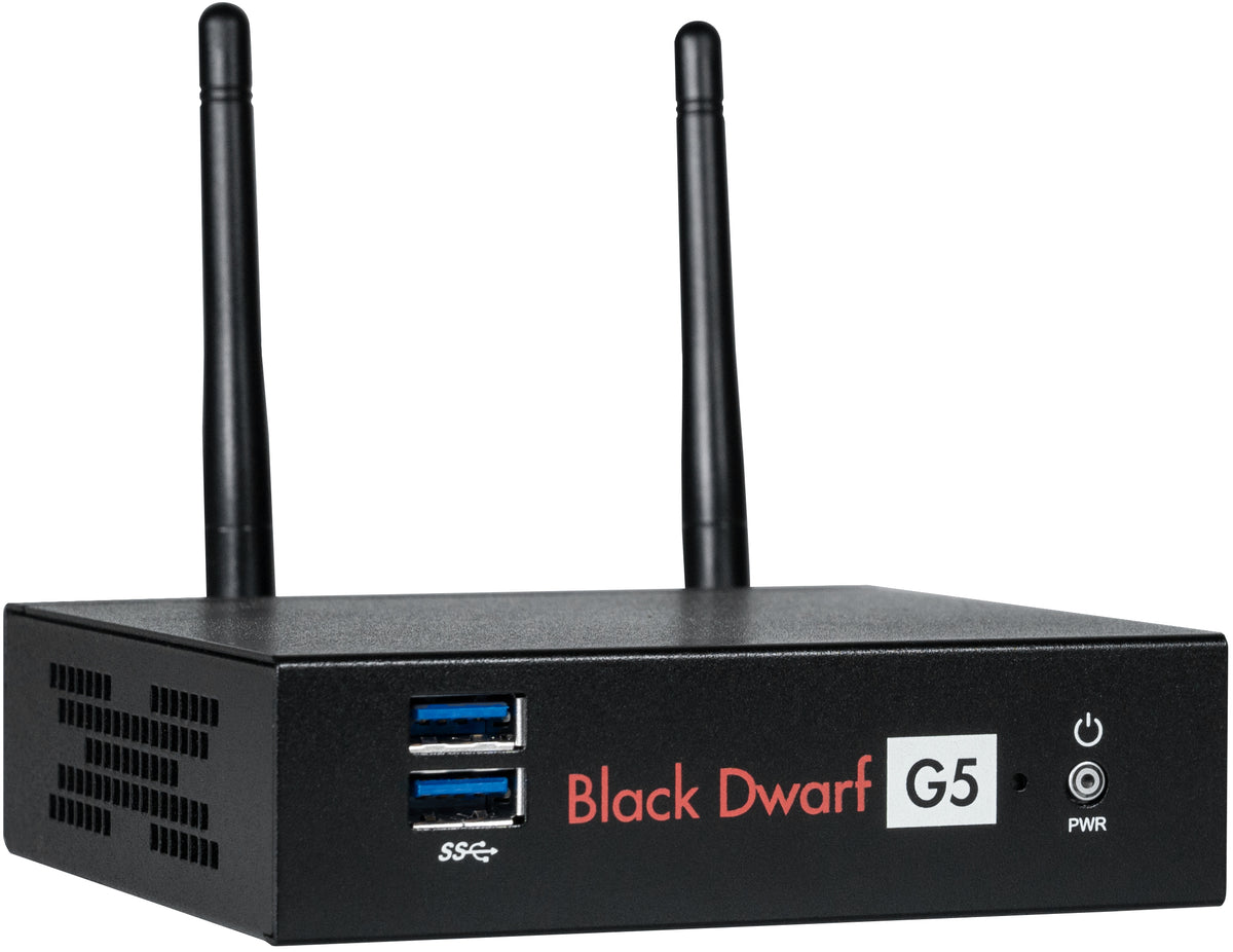 Securepoint Black Dwarf G5 VPN hårdvarubrandväggar Skrivbord 1,85 Gbit/s