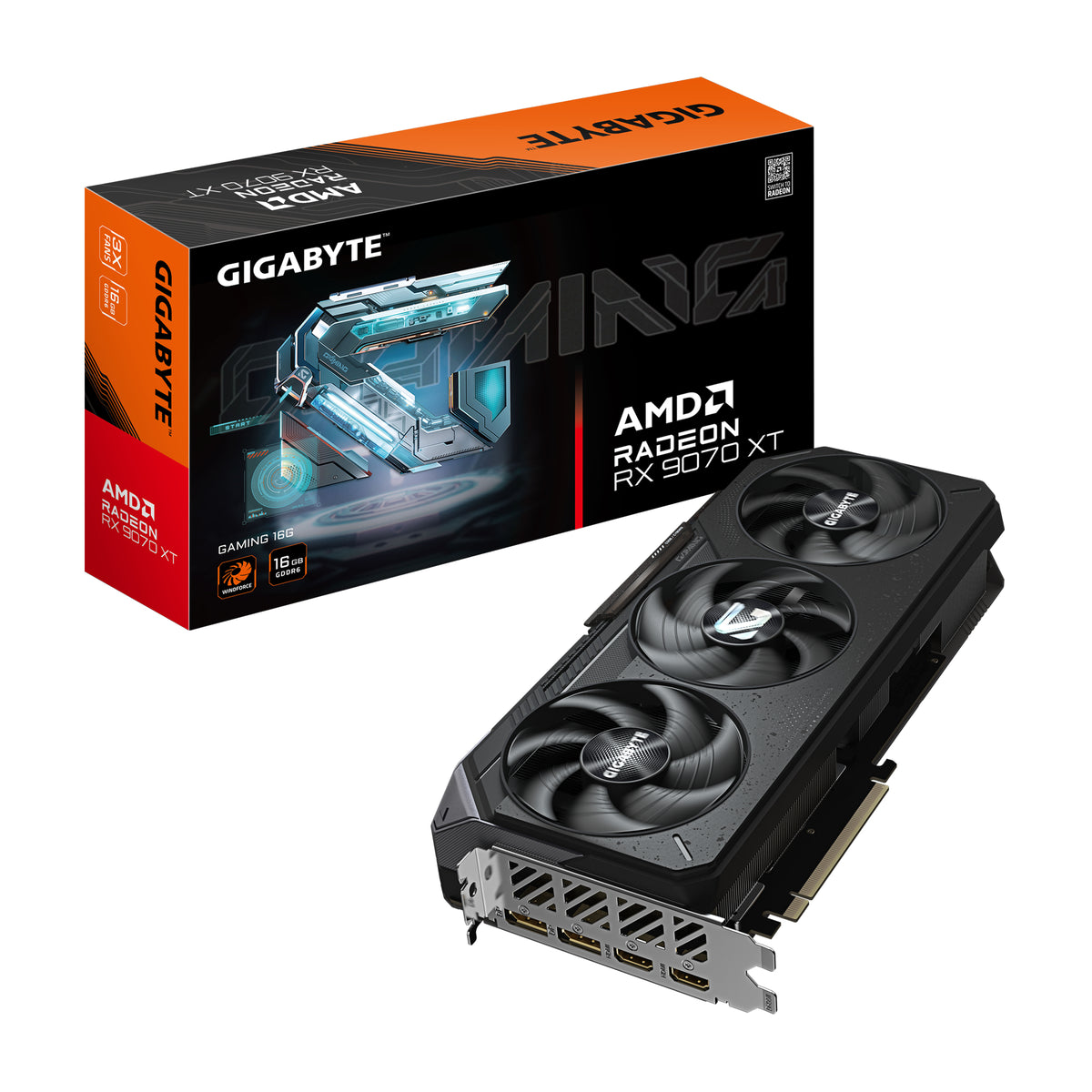 GIGABYTE Radeon RX 9070 XT GAMING 16G AMD