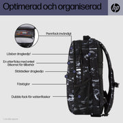 HP Campus XL ryggsäck i Marble Stone