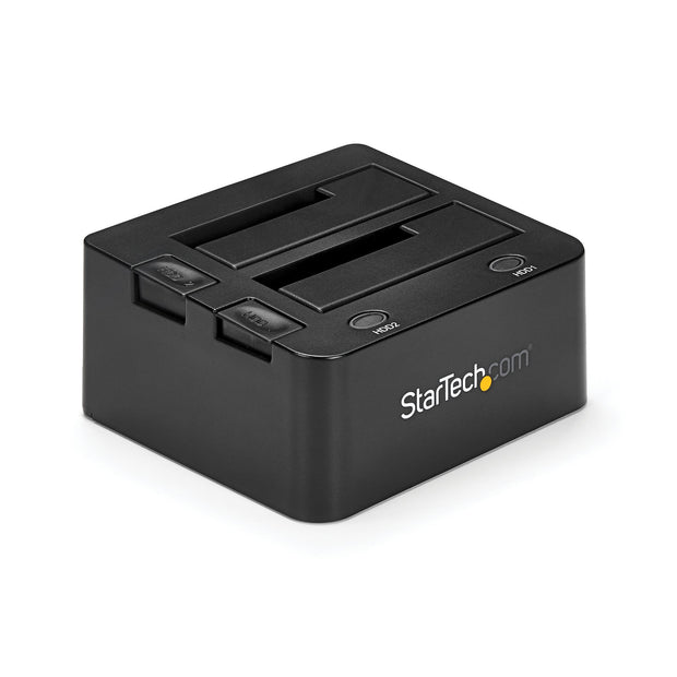 StarTech.com Dubbel USB 3.0-dockningsstation med UASP för 2,5/3,5" SSD/HDD-hårddiskar