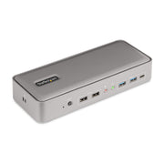 StarTech.com KVM-dockningsstation för dubbla bärbara datorer med USB-C