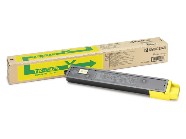 KYOCERA TK-8325Y Tonerkassett Original Gul