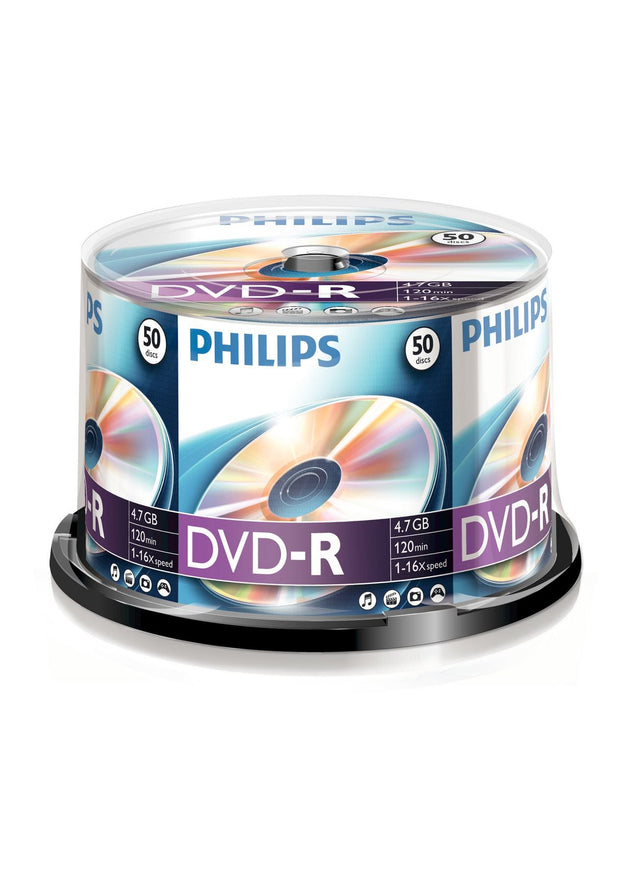 Philips DVD-R DM4S6B50F/00 tomma Dvd:Er