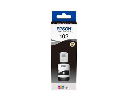 Epson 102 EcoTank Pigment Black ink bottle - Bläckstråleutskrift