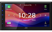 JVC KW-M595DBT radio/digitalmottagare för bil Svart