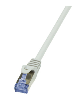 LogiLink CQ3142S nätverkskablar Grå 50 m Cat6a S/FTP (S-STP)