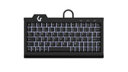 KeySonic KSK-3010ELC (DE) tangentbord Hem USB QWERTZ tyska Svart