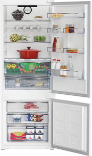 Beko BCNE400E40SN kombinerad kyl/frys Inbyggd 370 l Vit