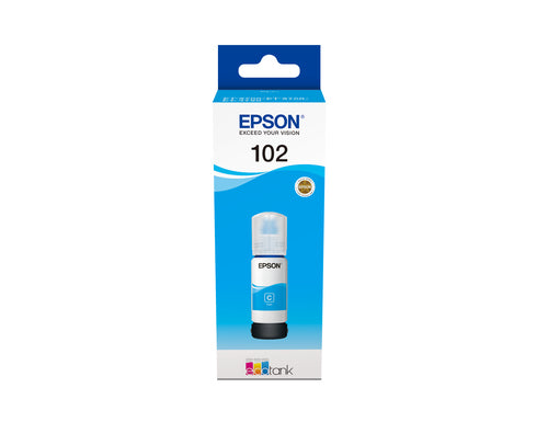 Epson 102 EcoTank Cyan ink bottle - Bläckstråleutskrift