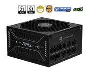 MSI MAG A850GLS PCIE5 strömförsörjningsenheter 850 W 24-pin ATX Svart
