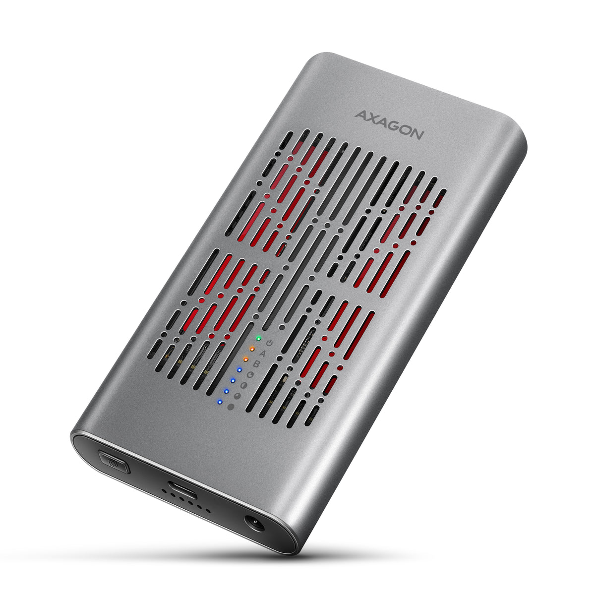 Axagon EEM2-20GD Dockningsstation för lagringsenhet USB 3.2 Gen 2 (3.1 Gen 2) Type-C