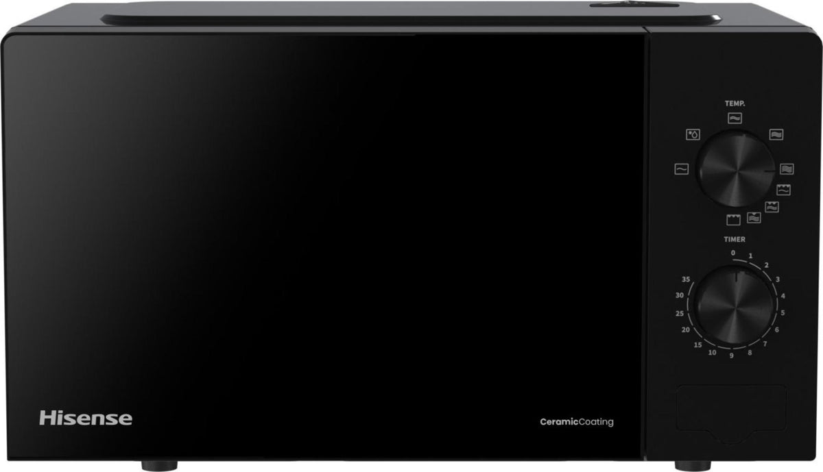 Hisense 741470 mikrovågsugn Svart Kombinationsmikrovågsugn Bänkdiskmaskin 20 l 700 W