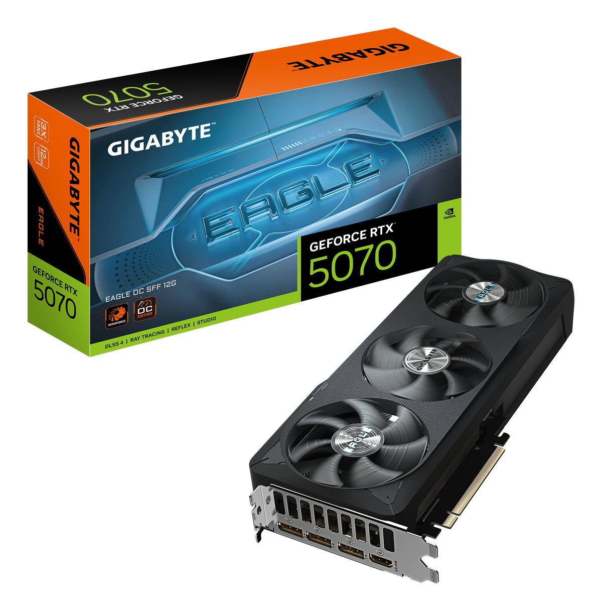 GIGABYTE GeForce RTX 5070 EAGLE OC SFF 12G NVIDIA
