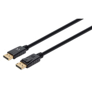 Manhattan 355568 DisplayPort-kabel 1 m Svart