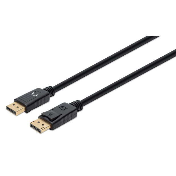 Manhattan 355568 DisplayPort-kabel 1 m Svart