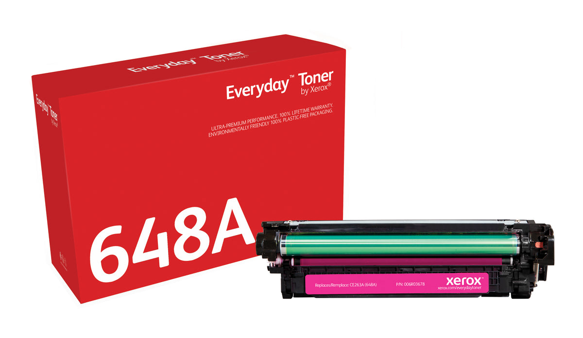 Everyday Magenta Toner by Xerox compatible with HP 648A (CE263A)