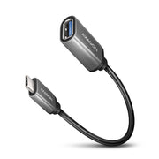 Axagon RUCM-AFAC kabelomvandlare (hane/hona) USB C USB A Grå