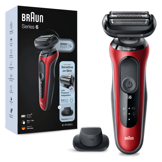 Braun Series 6 61-R1200s Folierakapparat Trimmer Svart