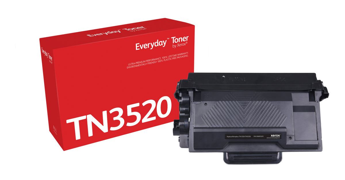 Everyday Svart Toner by Xerox compatible with Brother TN3520