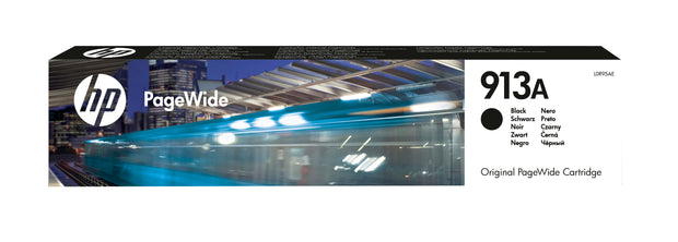 HP 913A svart original PageWide-patron bläckpatron