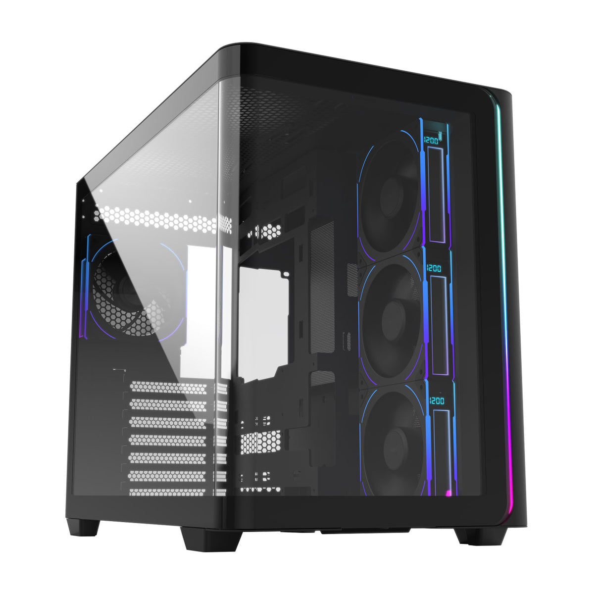 FSP M580-BP Midi Tower Svart
