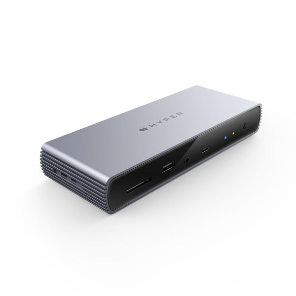 Targus HDTB4D-EUZ dockningsstationer för bärbara datorer Thunderbolt 4 Grå