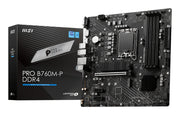 MSI PRO B760M-P DDR4 moderkort Intel B760 LGA 1700 micro ATX