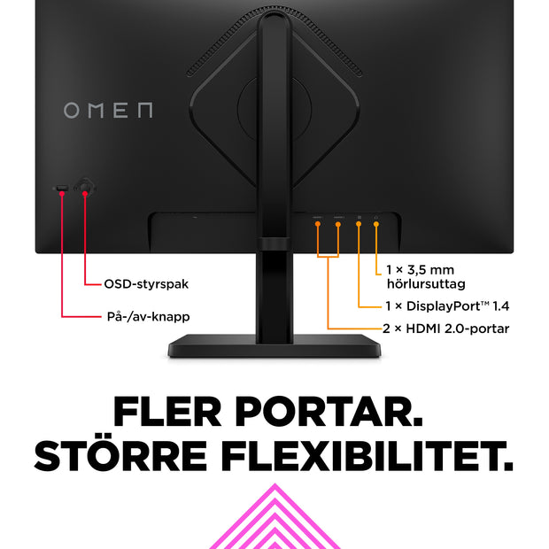OMEN by HP OMEN 23,8 tum FHD skärm