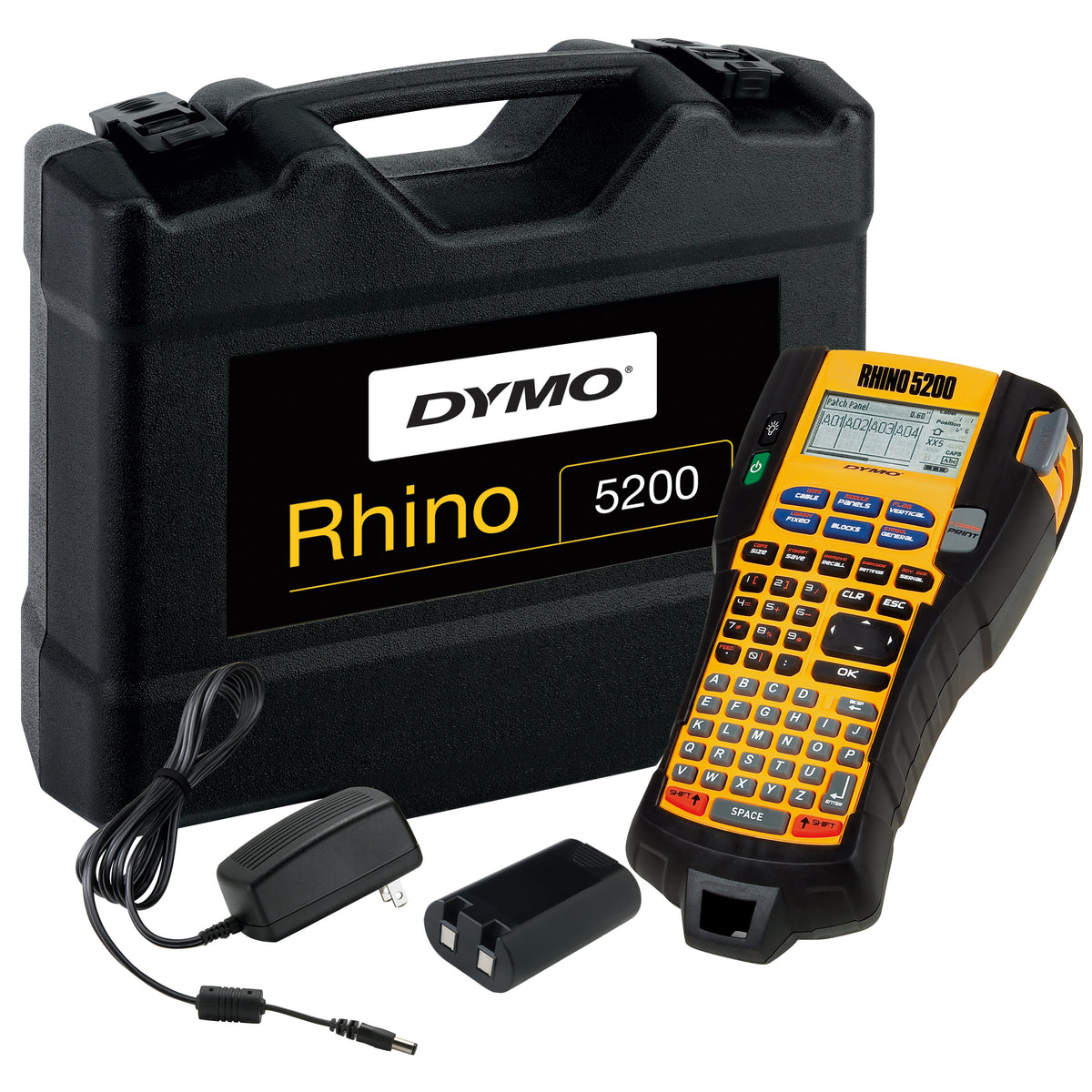 DYMO RHINO 5200 Kit etikettskrivare Termal transfer 180 x 180 DPI ABC