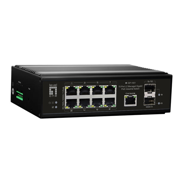 LevelOne IGP-1061 nätverksswitchar hanterad L2 Gigabit Ethernet (10/100/1000)