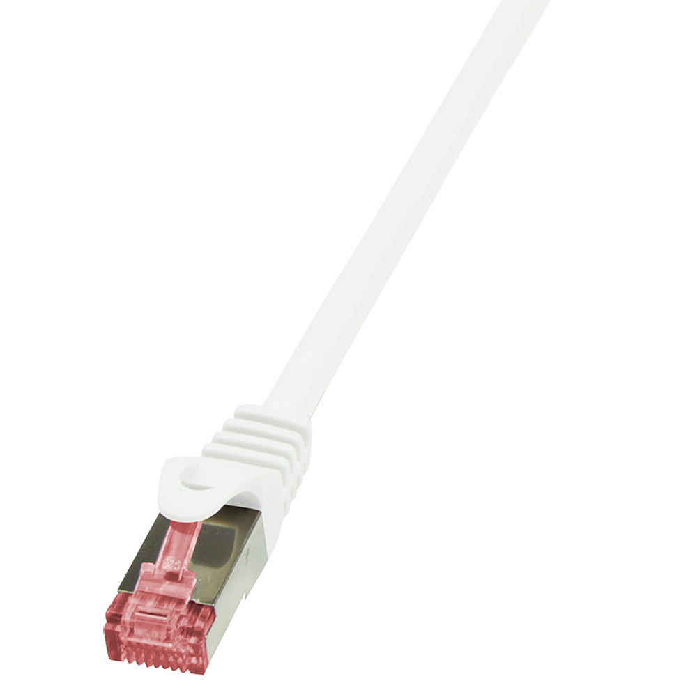 LogiLink 10m Cat.6 S/FTP nätverkskablar Vit Cat6 S/FTP (S-STP)