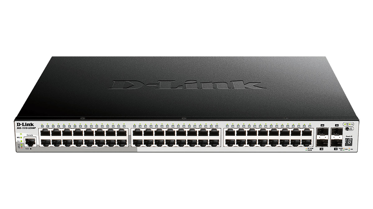 D-Link DGS-1510-20/E nätverksswitchar hanterad L2/L3 Gigabit Ethernet (10/100/1000)